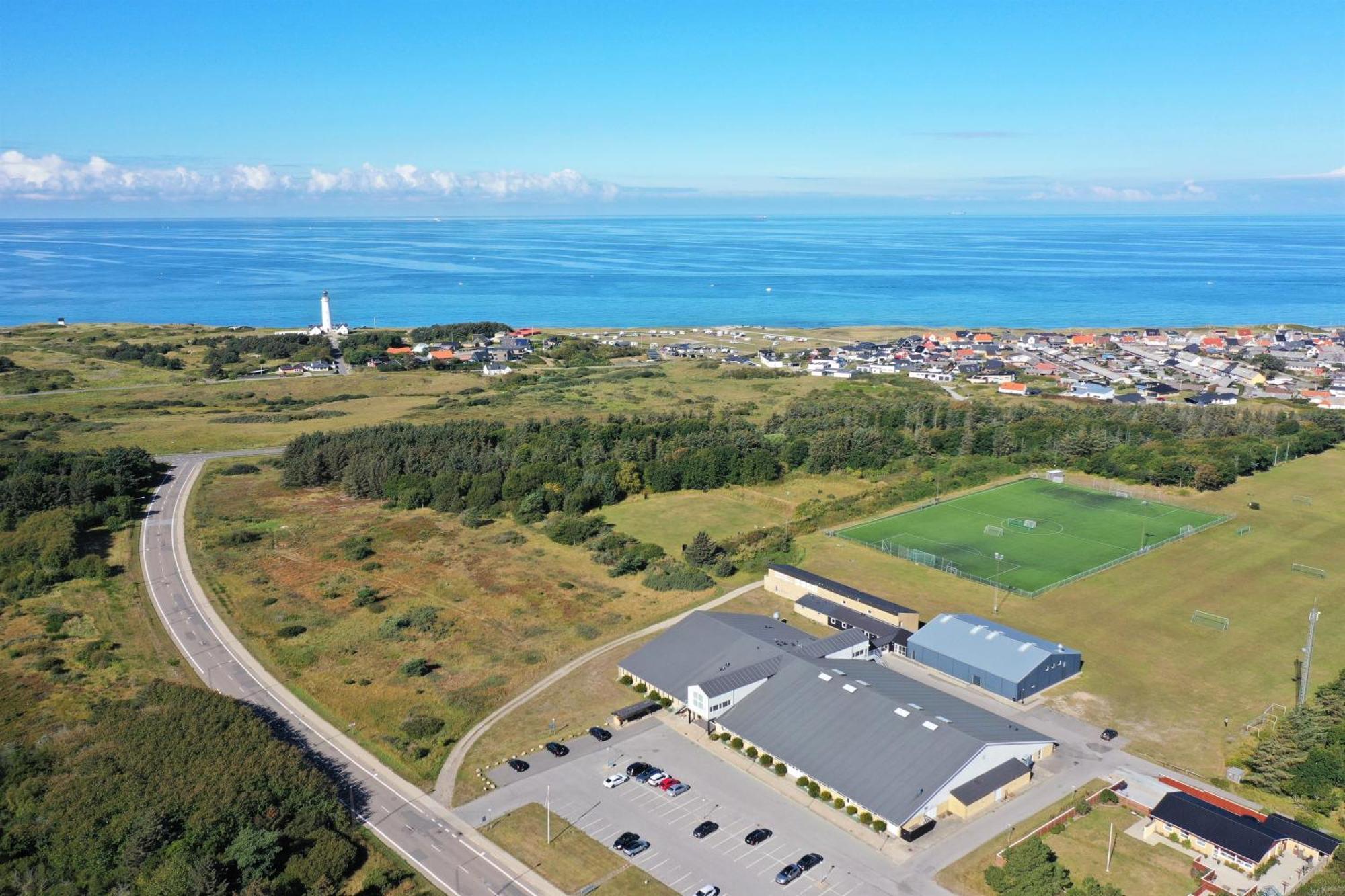 Hirtshals Idraetscenter - Vandrehjem - Hostel ภายนอก รูปภาพ